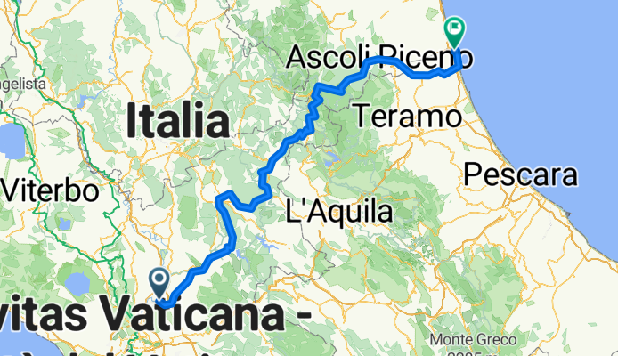 Monterotondo nach Via Lazio, Martinsicuro