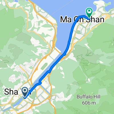 Tai Chung Kiu Rd, Sha Tin to Sai Sha Rd, Ma On Shan