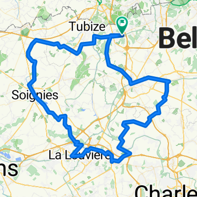 Route in Braine-le-Château
