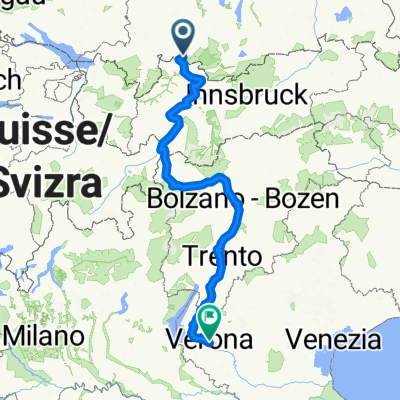 Füssen - Verona Via Claudia Augusta