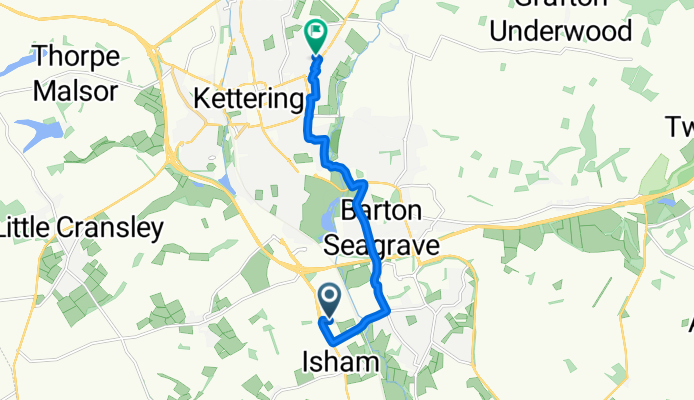Pytchley, Kettering to Summer Crescent, Kettering