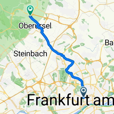 Taunusanlage nach Dornbachstraße