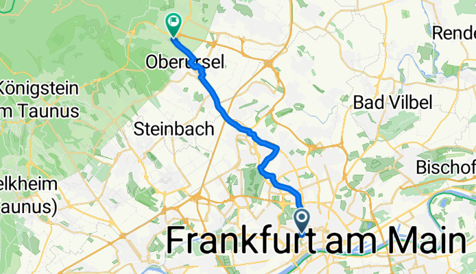 Taunusanlage nach Dornbachstraße