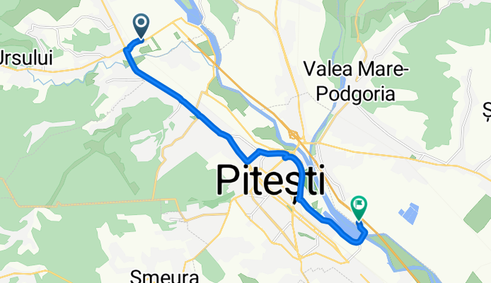Strada Serelor, Bascov to Autostrada București-Pitești, Ștefănești