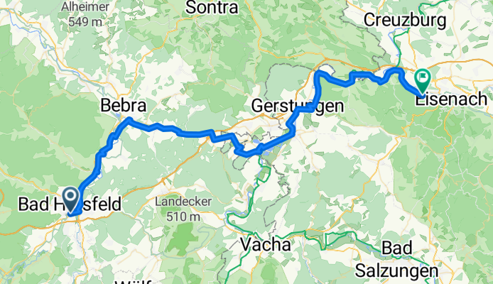 Bad Hersfeld - Eisenach