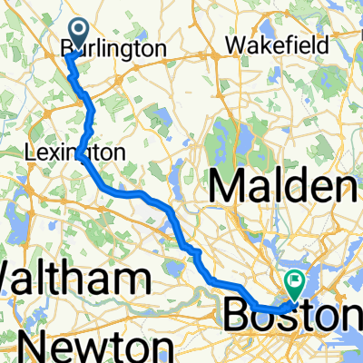 Bedford Street to North Washington Street