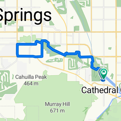 Cathedral Canyon Dr, Cathedral City to Cathedral Canyon Dr, Cathedral City