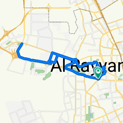 Al Rayyan Al Jadeed Street, Al Rayyan to Al Rayyan Al Jadeed Street, Al Rayyan
