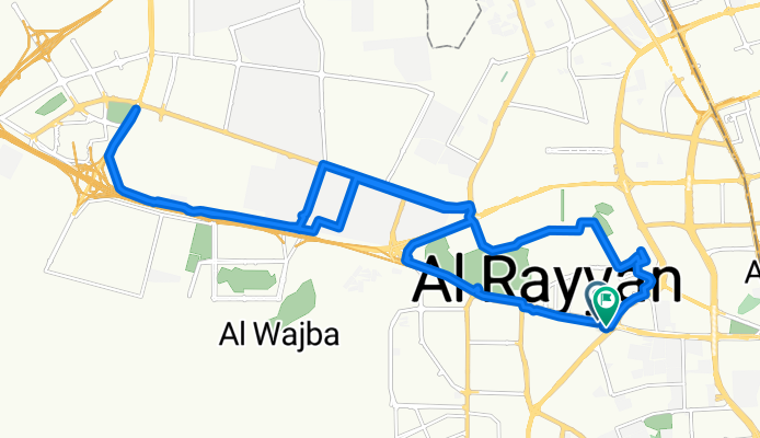 Al Rayyan Al Jadeed Street, Al Rayyan to Al Rayyan Al Jadeed Street, Al Rayyan