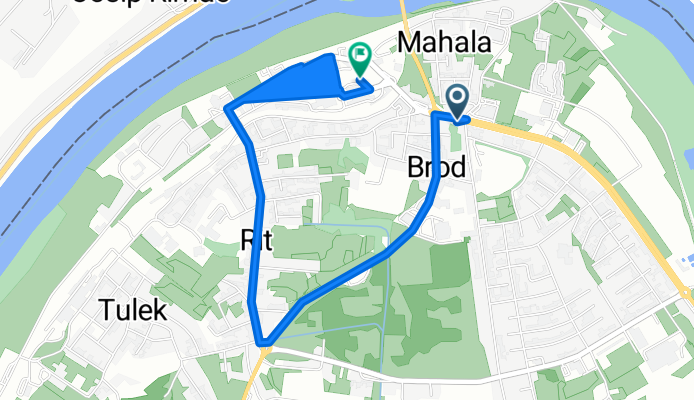 Kralja Petra I Oslobodioca to Jovana Raškovića 17b