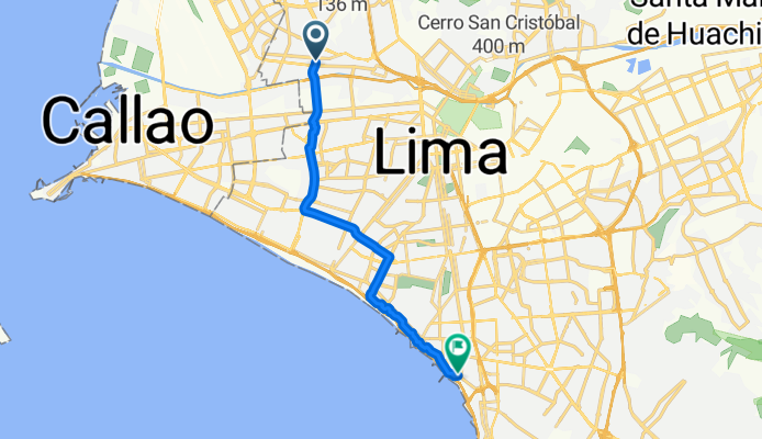 De Avenida Lima a Avenida Armendáriz