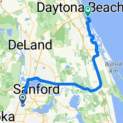 From Lake Mary to Daytona Beach
