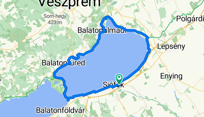 Siófok-Balatonfüred-Tihany-Szántód-Siófok