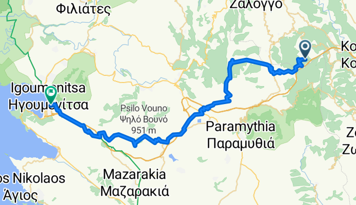 Paramythiá - Igoumenitsa