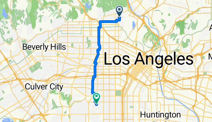 Hillhurst Ave, Los Angeles to 2nd Ave, Los Angeles