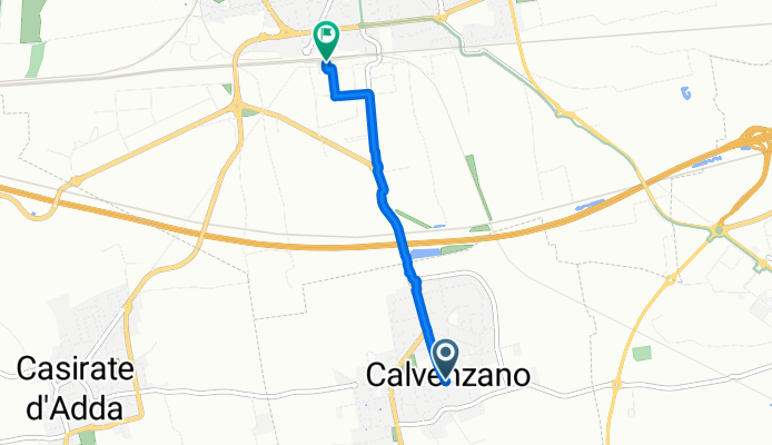 Da Via A. Locatelli a Via Roggia Moschetta