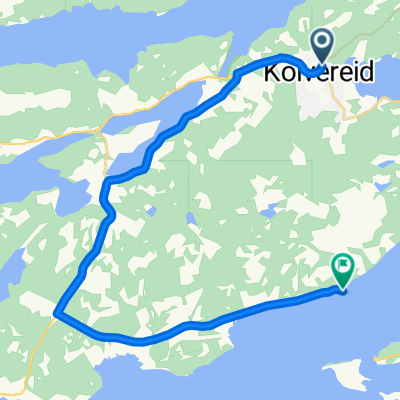 18.1 Route in Kolvereid