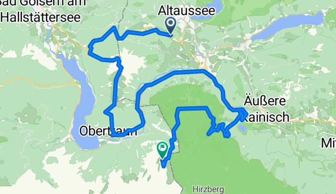 Pötschenstraße, Bad Aussee nach Obertraun