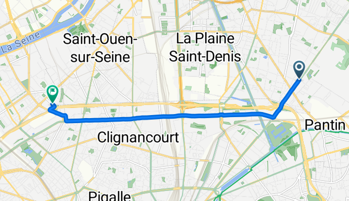 De Rue Gabrielle Josserand à Rue Morel