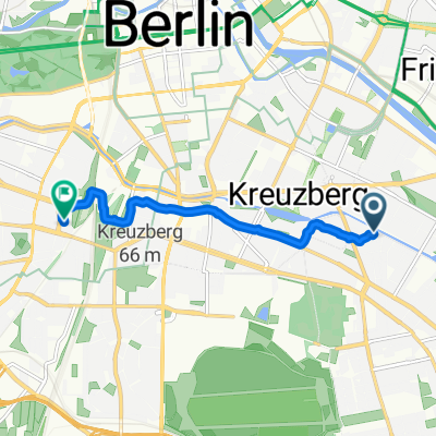 Ohlauer Straße, Berlin nach Bülowstraße, Berlin