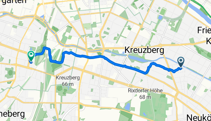 Ohlauer Straße, Berlin nach Bülowstraße, Berlin