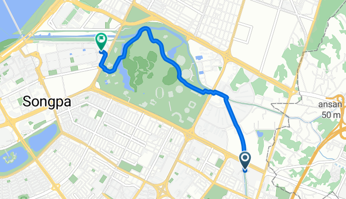 동남로29길, 서울특별시에서 신천동, 서울특별시까지