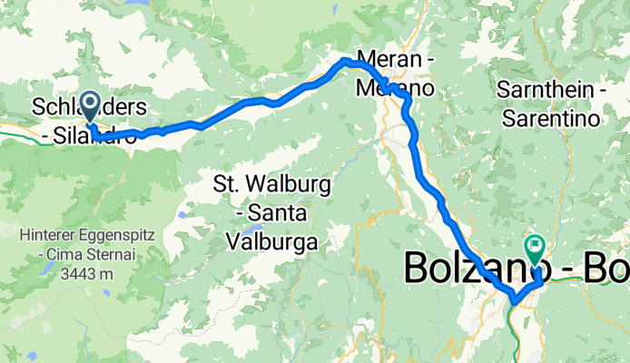 Von Schlanders bis Bozen