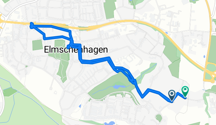 Werdenfelser Straße 3A nach Brunsberg