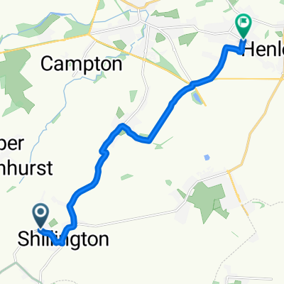 Greenfields, Hitchin to Broad Street, Shefford