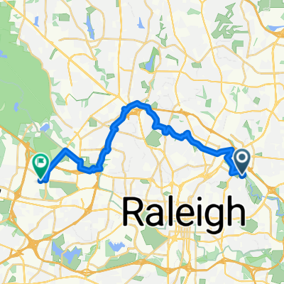 Crabtree Blvd, Raleigh to Sunday Dr, Raleigh