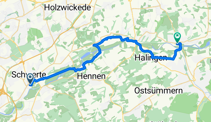 Route nach Fröndenberg/Ruhr, Fröndenberg/Ruhr