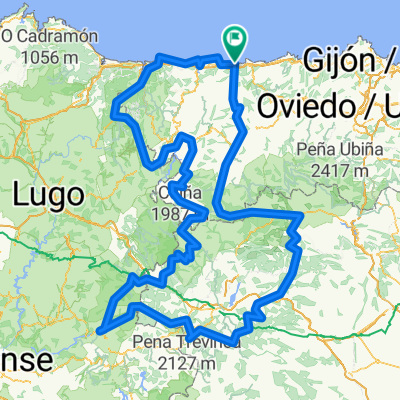 Wikiloc - test luarca/cangas - test luarca/cangas - Wikiloc