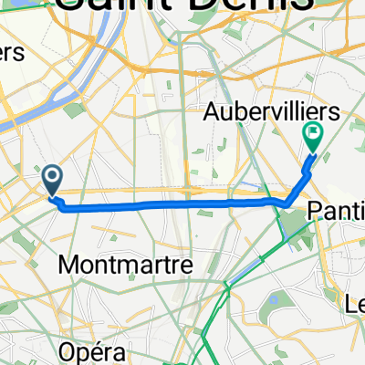 De Boulevard du Bois le Prêtre à Rue de Presles