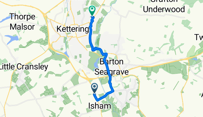Pytchley, Kettering to Summer Crescent, Kettering