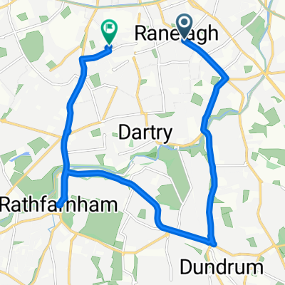 Ranelagh Avenue, Dublin 6 to Grosvenor Lodge, Dublin 6