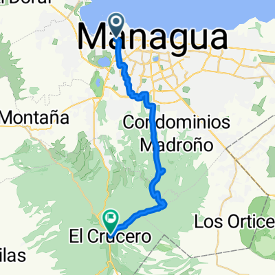 De Managua a El Crucero