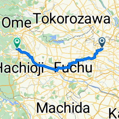 Minamioizumi 4-Chōme, Nerima to Hirai, Hinode