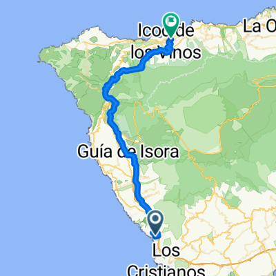 Playa de las Américas - Icod de los Vinos