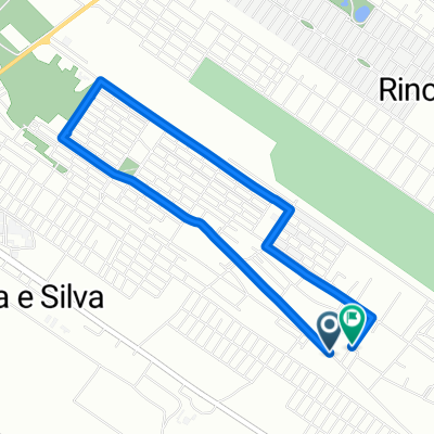 Rua Teotonio N. de Brito, Mossoró a Avenida Jerônimo Vignto Rosado Neto, Mossoró