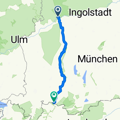 Via Claudia Augusta Donauwörth bis Füssen