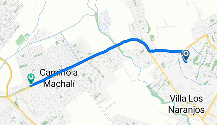 Marcela Paz Norte, Machalí a Avenida San Juan, Machalí