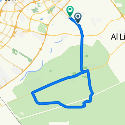 Al Qudra Cycle Path Route 4, Dubai to 6 Street, Dubai