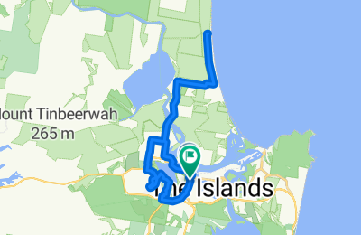 Wallace Dr at Noosa Leisure Centre to Wallace Dr at Noosa Leisure Centre