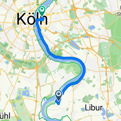 Sandbergstraße, Köln nach Barmer Straße, Köln