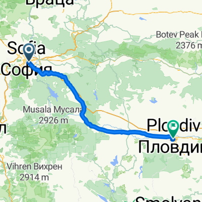 София - Пловдив