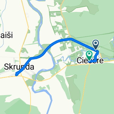 Ciecere-Ikaiši-Vārme, Skrundas pag. to Cieceres iela, Skrundas pag.