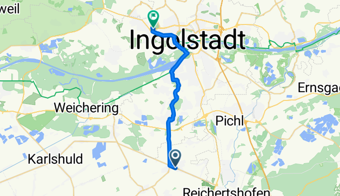 Strasser Weg nach Am Westpark