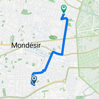 230 Rue Émile Combes, Bordeaux à 61 Rue Famatina, Bordeaux