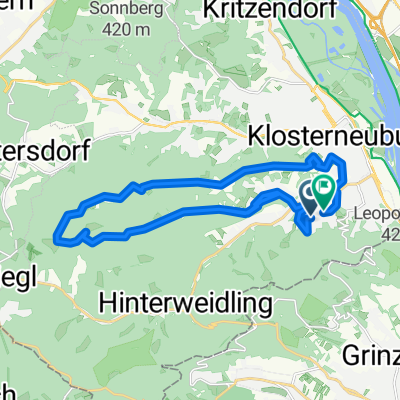 Route in Klosterneuburg
