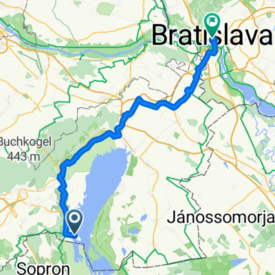 Von Mörbisch am See bis Bratislava